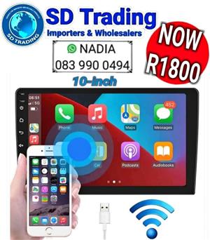 Double Din Android 10-inch Car Stereo Radio