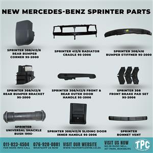New Mercedes-Benz Sprinter Parts available Now in Store