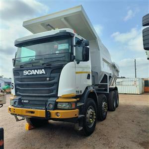 Scania G460's Tippers 8x4 trucks
