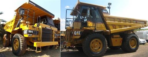 FOR SALE: CATERPILLAR 769C DUMPER TRUCK