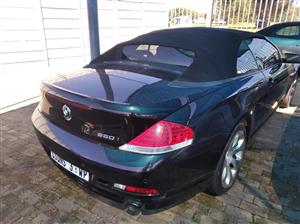 BMW 650i convertible