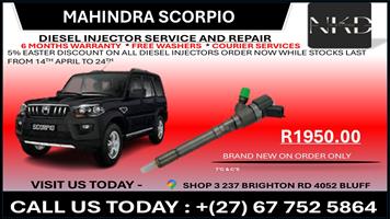 Mahindra Scorpio Diesel Injectors on recondition
