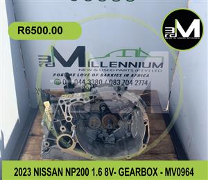 GEARBOX - 2023 NISSAN NP200 1.6 