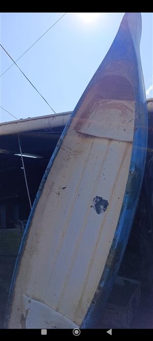 Canoe. Indian Canoe. Needs TLC