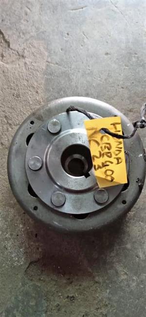 Flywheel NC 23 CBR 400. Online bike Scrapyard new and secondhand spares and accessories and workshop