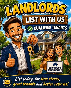 Landlords: List With Us for Qualified Tenants & Better Returns
