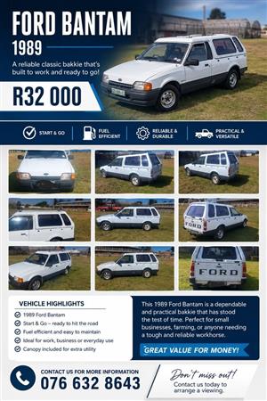1989 Ford Bantam