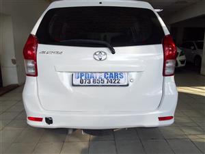 2014 TOYOTA AVANZA 1.5 WHITE MANUAL PETROL 86.000KM