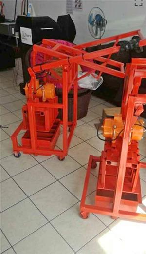 Electric 6 Per Drop Stock Brick Machine