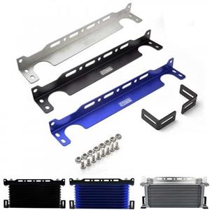 Universal Oil Cooler Bracket Blue  314mm x 248mm x 310mm x 31mm x 44mm