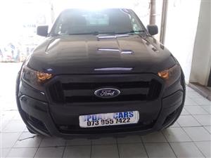2017 FORD RANGER 2.2 XLS 6SPEED Super CAB  AUTOMATIC BLACK  DIESEL TOWBAR CANOPY Leather Seat