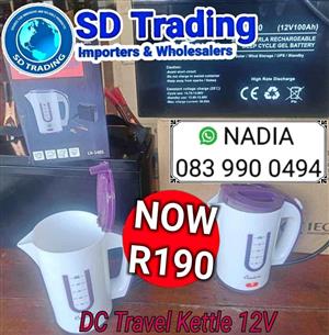 DC Travel Kettle 12V