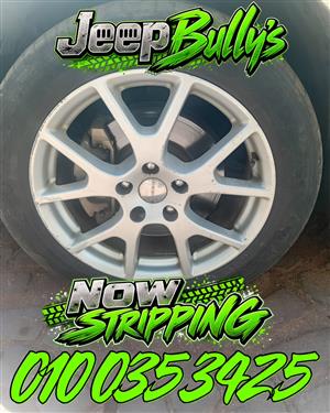 Dodge journey 3.6 auto ( 2015) Rim and Tyre combo x4 on vehicle we are stripping