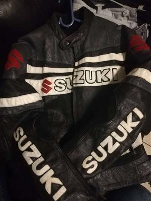 Suzuki Leather jacket for sale 