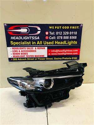 Mazda 3 right side LED xenon headlight 