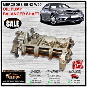MERCEDES BENZ W204 OIL PUMP / BALANCER SHAFT
