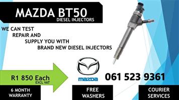 MAZDA BT50 DIESEL INJECTORS FOR SALE - RECONDITIONED & NEW