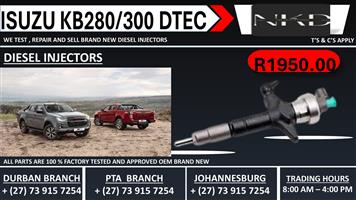 Isuzu KB280/300 DTEC Diesel Injectors 