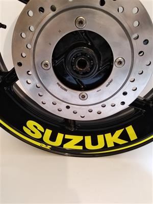 Suzuki Rim Decals