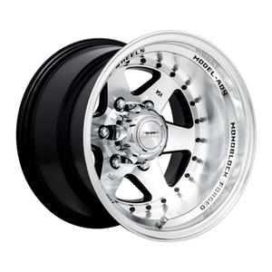 16″ A-Line Big Rock 6/139 Black Machine Face Alloy wheels