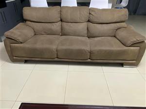 Sofas, table and TV stand