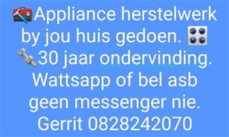 Appliance herstelwerk