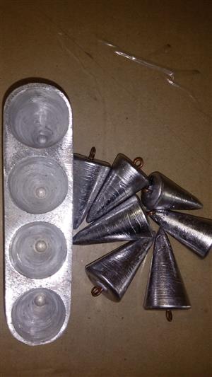 Angling Sinker Moulds