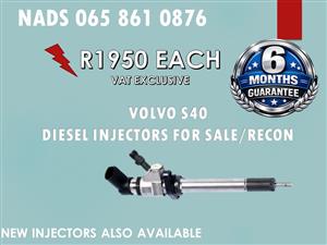 VOLVO S40 DIESEL INJECTORS FOR SALE OR TO RECON