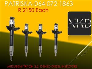 AFFORDABLE DIESEL INJECTORS FOR MITSUBISHI TRITON 3,2 INJECTORS FOR SALE