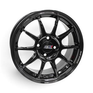 15″ M9320 4×100 Gloss Black Alloy Wheels