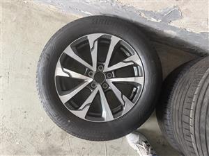 Toyota Corolla XR 18 inch mag 