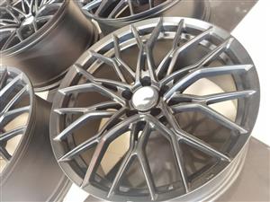 FORZZA SPECTRUM ALLOY WHEELS OEM to fit BMW G-SERIES 20INCH 10J REAR & 9J FRONT ET25 5/112 PCD 