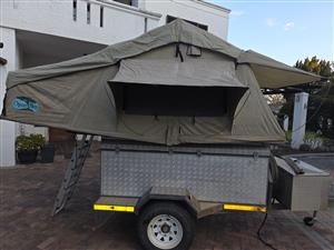 Trailer with Rooftop Tent