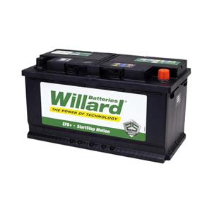 Willard 658 Car Battery | 12V 90Ah 630CCA | Maintenance-Free