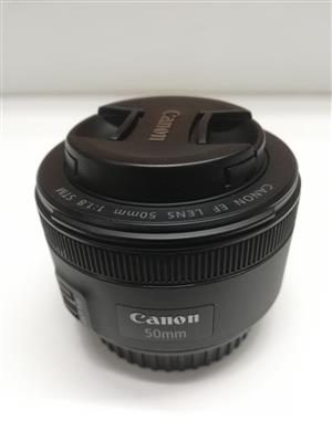 Canon 50mm f/1.8 STM lens