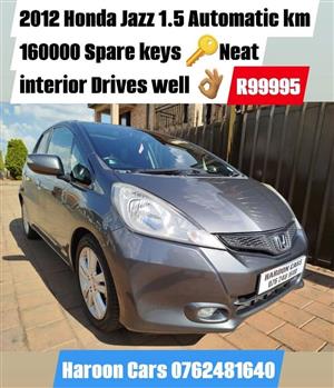  2012 Honda Jazz 1.5 Auto Sunroof spare keys
