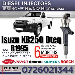 Isuzu KB250 Dteq diesel injectors for sale