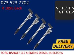 Ford Ranger 3.2 Siemens Diesel injectors 