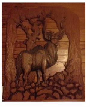 Kudu Carved