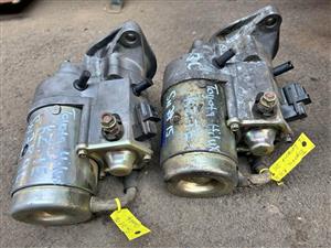 2003 Toyota Hilux KZ TE Starter Motors Available @Circle 7 Used Parts Call or WhatsApp
