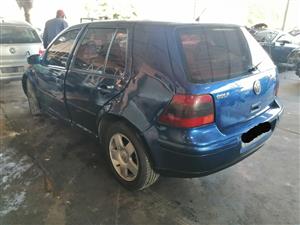 VW GOLF 4 2.0L 2000 STRIPPING FOR USED SPARES   