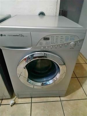 LG 7.2KG WASHING MACHINE FRONT LOADER GREAT CONDITION WORKING ORDER DELIVERY AVAILABLE