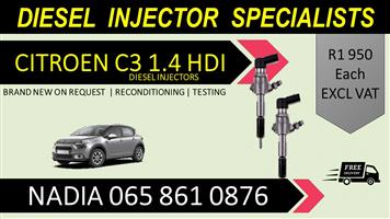 CITROEN C3 1.4 HDI DIESEL INJECTORS FOR SALE NATIONWIDE