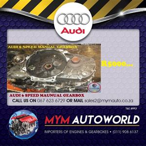 MYM IMPORTERS OF USED AUDI ENGINES AND GEARBOXES