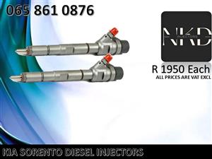 KIA SORENTO DIESEL INJECTORS FOR SALE WITH WARRANTY & TEST REPORTS