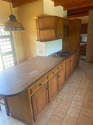 Bedroom And Oak Kitchen Cupboards
