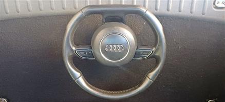 Audi steering wheel