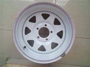 X1 White Rim Size 14Inch 5 Holes