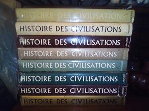 The civilisation book collection  from Larousse  Edition  8 volumes