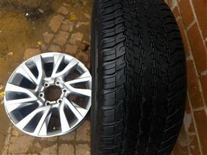 18'' Toyota Fortuner/Prado mag to use for spare wheel 